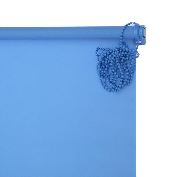 Штора-ролет 60x160 см "Комфортиссимо", цвет синий 