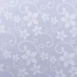 Миниролл бернаут 50х160 "Цветы", цвет белый  - фото 2