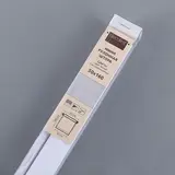 Миниролл бернаут 50х160 "Цветы", цвет белый  - фото 3