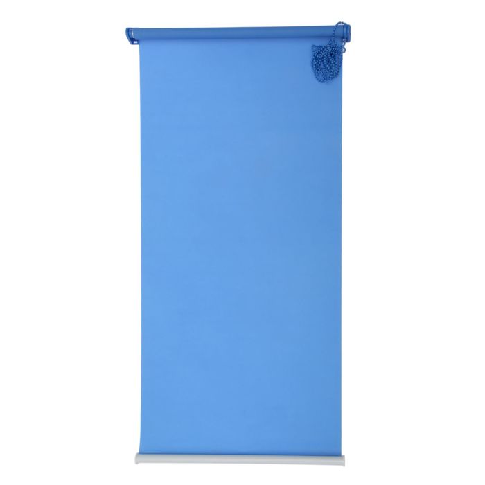 Штора-ролет 50x160 см "Комфортиссимо", цвет синий 