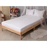 Наматрасник непромокаемый "Бережный" 200*200/20 натяж. мембрана п/э 100%,  хл.80%, п/э20% 