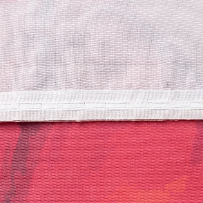 Комплект штор маковый цвет штора (147х267 см), тюль (147х267 см), габардин, пэ 100% 
