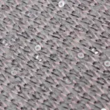 Трикотаж вязаный, шерсть с пайетками, ширина 150 см, цвет розовый  - фото 2