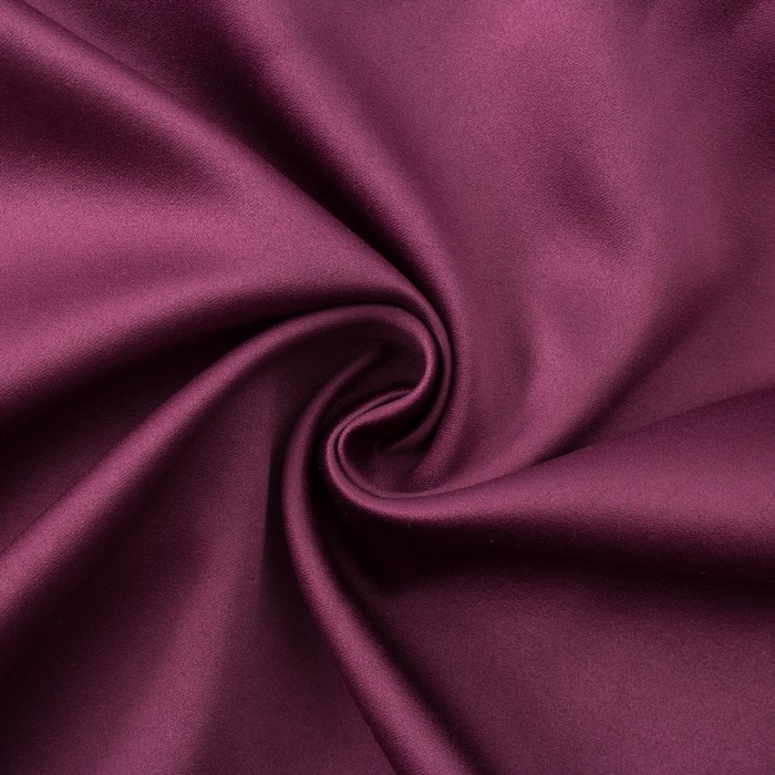 Ткань портьерная 10 м, ш. 280 см, 240 гр/м2, розовый/сливовый,двусторонний блэкаут, 100% п/э 