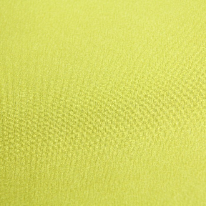 Ткань плательная, креп-сатин, ширина 150 см, цвет лимонный, 210г/м.п 