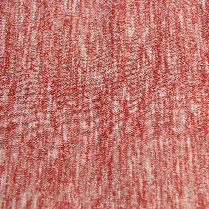 Трикотаж плательный, люрекс, ширина 150 см, красный 
