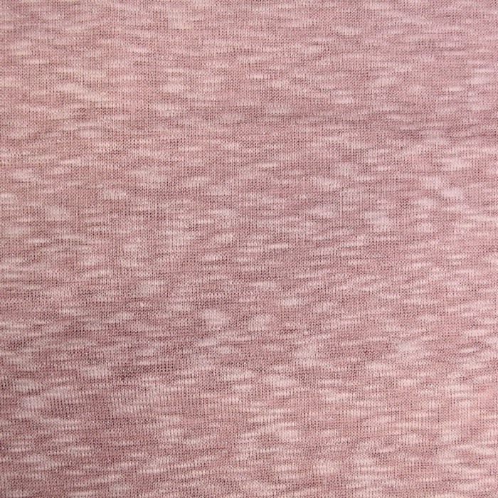 Трикотаж плательный в рулоне, ширина 160 см, меланж люрекс, светло-розовый 