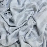 Трикотаж плательный в рулоне, ширина 170 см, люрекс, бледно-голубой  - фото 3