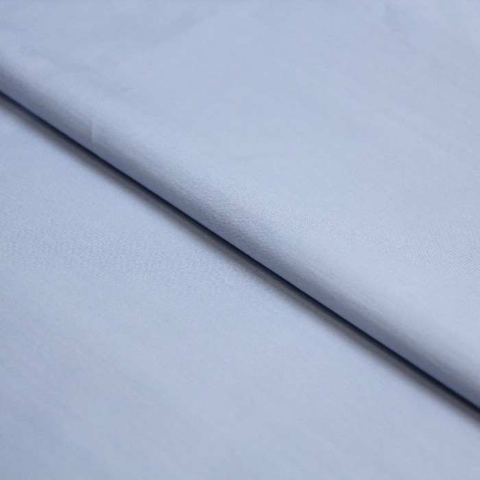 Ткань сорочечная, ширина 150 см, голубой, хлопок, нейлон, стрейч 
