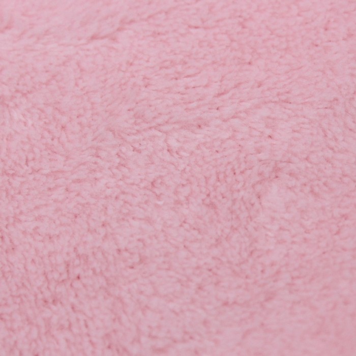 Трикотаж костюмный, велсофт гладкокрашеный, ширина 150 см, цвет розовый 