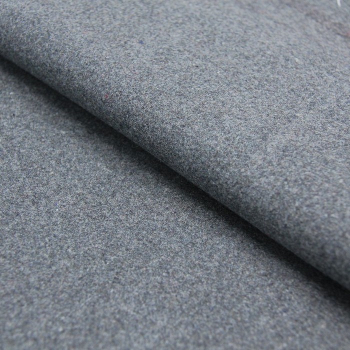 Ткань пальтовая, сукно, ширина 150 см, цвет тёмно-серый 