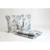 Пляжное покрывало "Роза ветров" 145х200 см, микрофибра, полиэстер 100% 