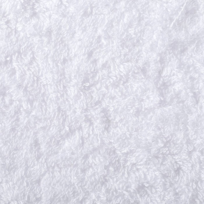 Полотенце махровое  50х100 см,белый, 450 г/м2,100% хлопок 