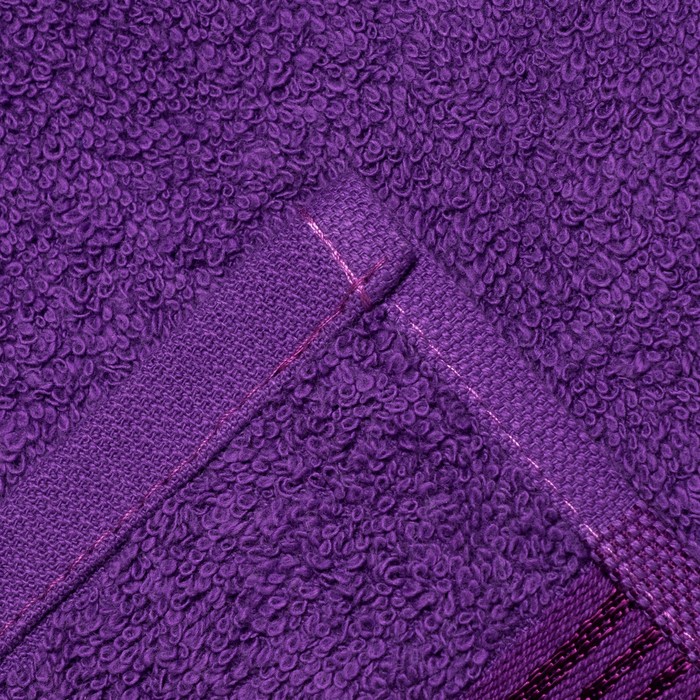 Полотенце махровое "Premier" 50х90 см,фиолетовый, 380 гр/м2, 100% хлопок 