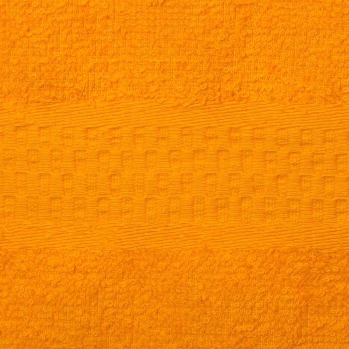 Полотенце махровое "Grace"  30х50 см, цв.оранжевый 360 гр/м2, 100% хлопок 