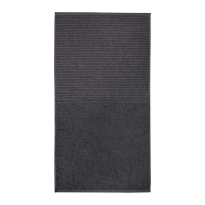 Полотенце ВОГШЁН, размер 50 × 100 см, тёмно-серый 