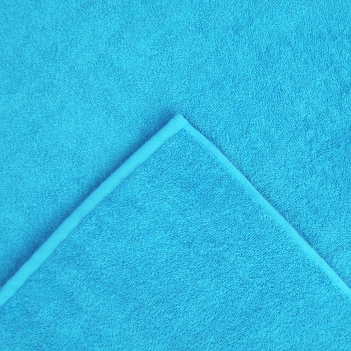Полотенце махровое "Экономь и Я" 30*60 см голубой, 100% хлопок, 340 г/м2 