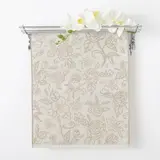 Полотенце махровое Privilea Цветыр 50х100 см, 12% лен, 88% хлопок 