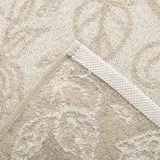 Полотенце махровое Privilea Цветыр 50х100 см, 12% лен, 88% хлопок  - фото 2