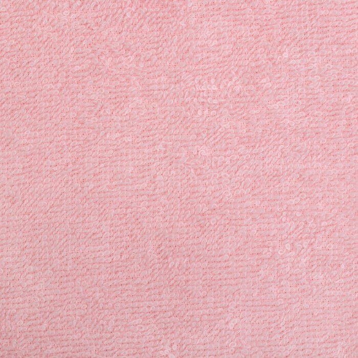 Полотенце махровое "Экономь и Я" 30х60 см, розовый 100% хлопок, 340 г/м² 