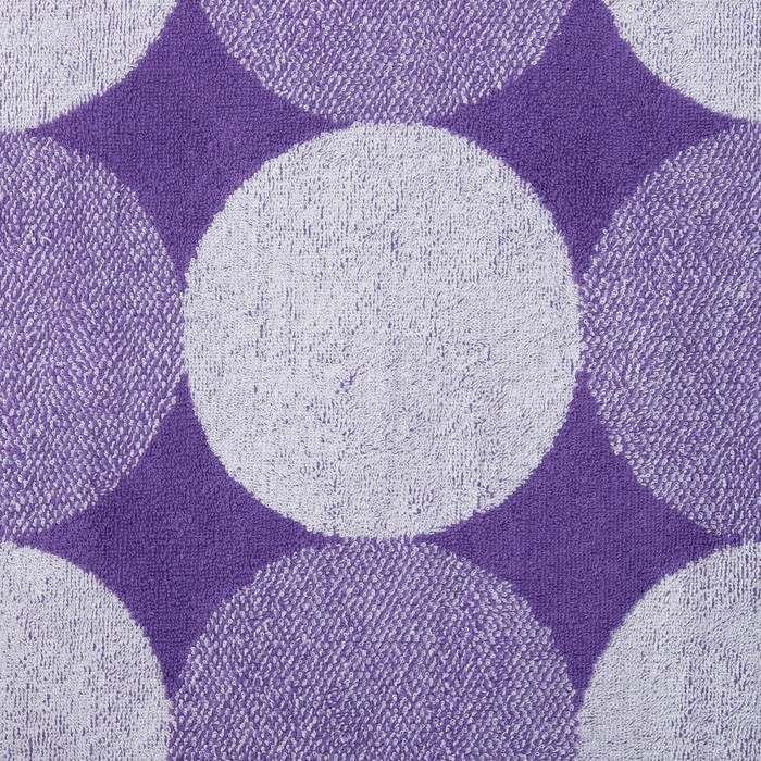 Полотенце махровое "Этель" Конфетти, цвет ультрафиолет, 70х130 см, 100% хл, 420 г/м² 