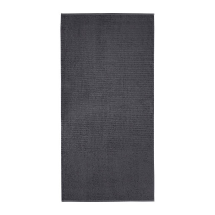 Полотенце ВОГШЁН, размер 70 × 140 см, тёмно-серый 