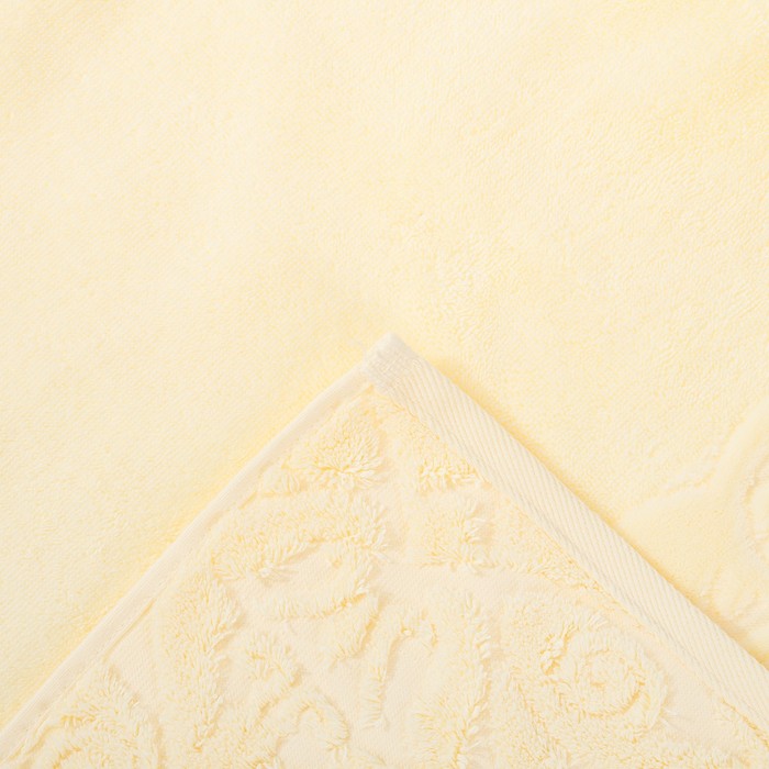Полотенце махровое Martellato ПЦС-3501-3098, 70х130,цв.113, желтый, хл.100%, 460 г/м2 