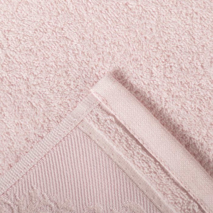 Набор махровых полотенец "Yasemin" 50х90 см, 70х130 см, розовый,420 г/м2, хл.100 % (к 2) 