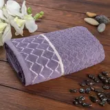 Полотенце махровое Fiesta "Dinamik" 70х140 см, фиолетовый,100% египетский хлопок, 500гр/м2 