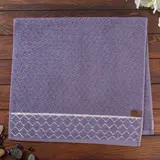 Полотенце махровое Fiesta "Dinamik" 70х140 см, фиолетовый,100% египетский хлопок, 500гр/м2  - фото 2