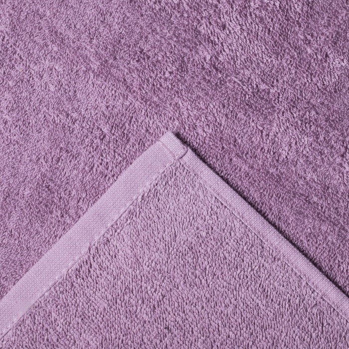 Полотенце Прованс 70х140 см, лиловый, хлопок 100 %, 500 г/м² 