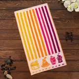 Полотенце махровое Пирожное 30х60 см, хлопок 100%, 320 г/м2 