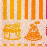 Полотенце махровое Пирожное 30х60 см, хлопок 100%, 320 г/м2  - фото 2