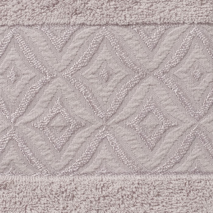 Набор махровых полотенец Prizma, 50х90 см - 2 шт, 70х140 -1 шт, цвет серый. 