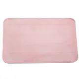 Коврик для ванной, цвет розовый 