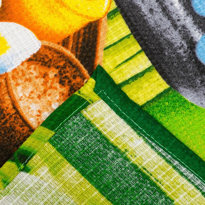 Вафельное полотенце Релакс 80х150 см, разноцветный,хлопок 100 %, 160г/м² 