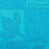 Полотенце махровое Privilea Модерн 50х30 см, бирюзовый, 100% хлопок  - фото 2