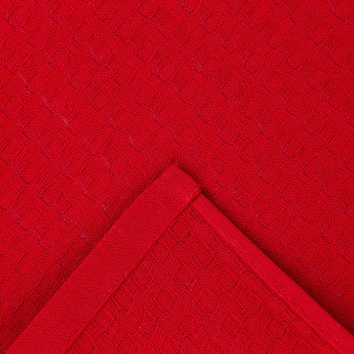 Полотенце Элиза 40х60 см, красный, хлопок 100%, 200 г/м2 