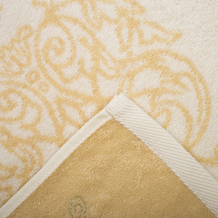 Полотенце именное махровое с вышивкой "Лилия" 30х70 см 100% хлопок, 420гр/м9 