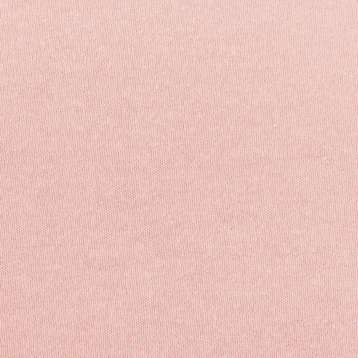 Простыня трикотажная на резинке, 180х200х20, цвет розовый, 125 гр/м2 