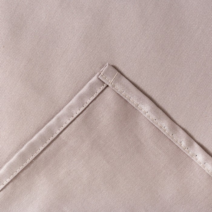 Простыня «Этель» 180×215 см, цвет серый, 100% хлопок, мако-сатин, 125 г/м² 