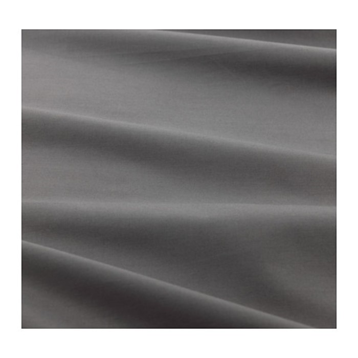 Простыня на резинке УЛЛЬВИДЕ, размер 90х200 см, цвет серый 