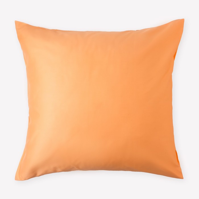 Наволочка «Этель»70×70, цвет персиковый, 100% хлопок, мако-сатин, 125 г/м² 
