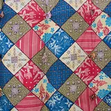 Матрас ватный 120х190 см, МИКС 100% п/э  - фото 2