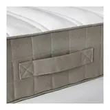 Пружинный матрас, средней жесткости, цвет темно-бежевый ХАМАРВИК  - фото 2