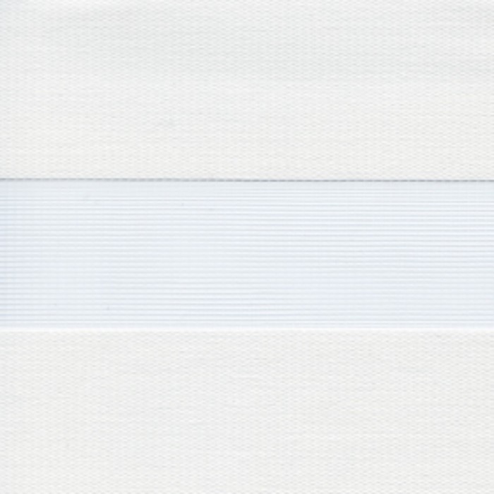 Штора текстильная для кухни день-ночь Lizbon, 100х160 см, цвет белый, пэ 100% 