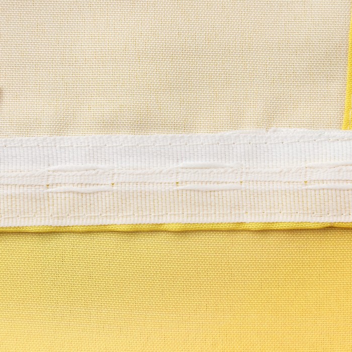 Комплект штор Желтое море штора (147х267 см), тюль (294х160 см), габардин, пэ 100% 