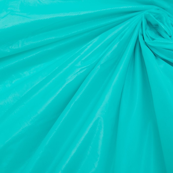 Скатерть для дачи Хозяюшка Радуга, цвет бирюза 137×274 см 