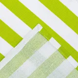 Скатерть "Этель" Зеленая полоска 150х150 см, рогожка,160 гр/м2  - фото 3