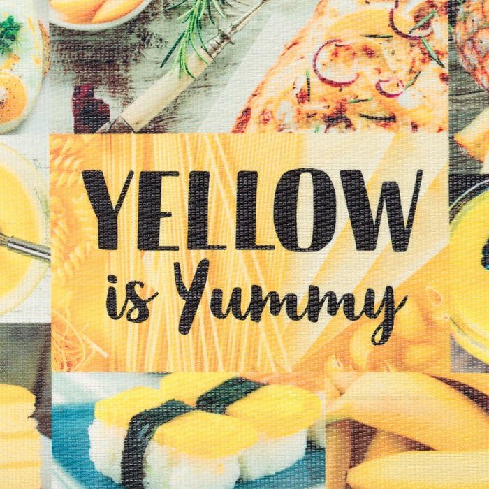 Салфетка на стол "YELLOW is Yummy" 29*40 см 